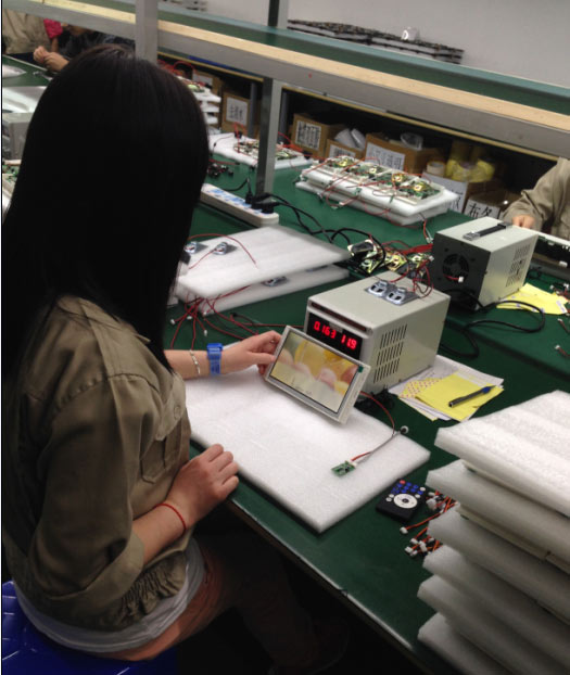 Function test with auxiliary instruments on the lines