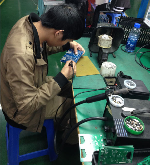 On-site fast repair of motherboards